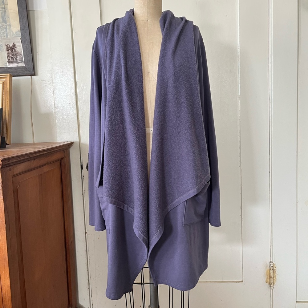 Beyond Yoga Dark Purple Cardigan M Medium